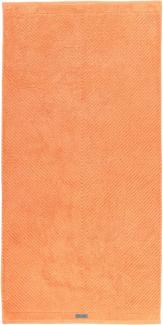 Ross Uni-Rippe Handtücher Smart | Duschtuch 70x140 cm | nektarine
