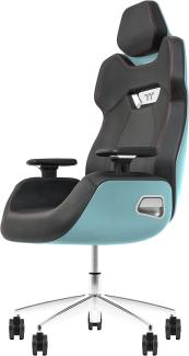 Thermaltake Argent Gaming-Stuhl, Leather, Turquoise, One Size