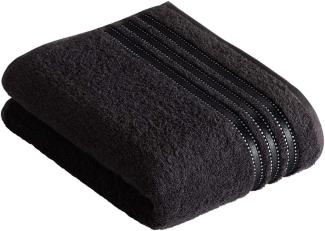 Vossen Handtücher Cult de Luxe | Duschtuch 67x140 cm | schwarz