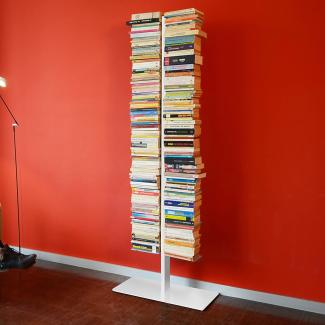 Radius Booksbaum Regal weiss mit Stand gross - 717 b