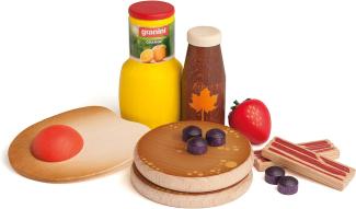 Erzi 28150 American Breakfast Set für Kaufladen und Kinderküche