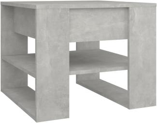 Couchtisch Betongrau 55,5x55x45 cm Holzwerkstoff