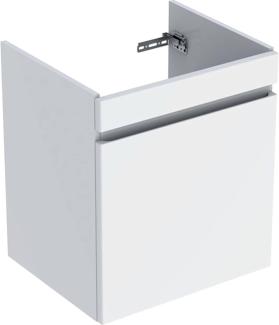 Geberit Renova Plan Unterschrank für Waschtisch, mit 1 Schublade, 53,6x60,6x44,6cm, 501905, Farbe: weiß / lackiert hochglänzend - 501.905.01.1