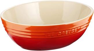 Le Creuset Ovale Schüssel Ofenrot