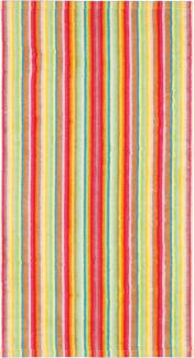 Cawö Handtücher Lifestyle Streifen multicolor 25 | Duschtuch 70x140 cm