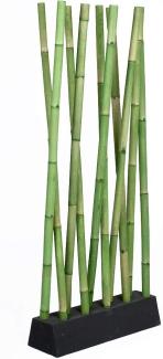 Bambus Raumteiler PARAVENTO Grün ca. 97x200cm (BxH) Paravent Raumtrenner