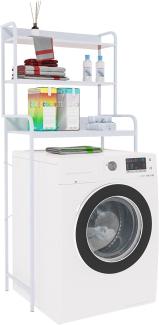 Waschmaschinenregal Darby (Farbe: weiß)