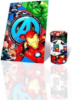 Fleecedecke mit Marvel Avengers Motiv 100x150 cm
