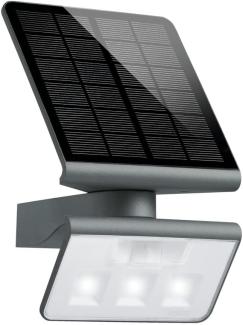 Steinel LED-Solarleuchte Xsolar L-S ONE anthrazit, Außenwandleuchte für Garten und Terrasse, 140° Bewegungsmelder, Nachtlicht, 2500 mAh Akku