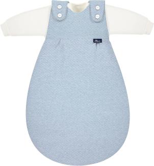 Alvi Baby-Mäxchen Schlafsack 3tlg. Special Fabric Quilt aqua 56/62