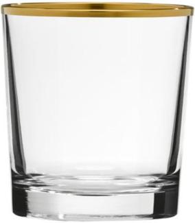 Whiskyglas Kristall Pure Gold clear (9,3 cm)