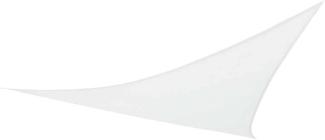 AKTIVE dreieckige Sonnensegel für Garten, Polyester, 360 x 360 x 360 cm, weiß (COLORBABY 53904)