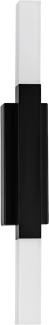 Eglo 900617 Spiegelleuchte ALCUDIA Kunststoff satiniert, Alu schwarz LED 2X5,5W 3000K L:42cm H:3cm