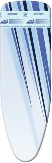 Leifheit Bügeltischbezug Thermo Reflect Glide Universal, für Bügelflächen bis max. 140 x 45 cm, für Dampfbügeleisen, mit Dampf- und Hitzereflektion und zusätzlicher Gleitzone für superschnelles Bügeln