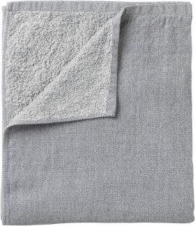 Blomus KISHO Bad-Handtuch, Badehandtuch, Handtuch, Baumwolle, magnet melange, 80 x 34 cm, 69099