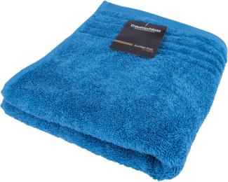 Traumschloss Gästehandtuch Premium-Line, Frottier (1-St), 100% amerikanische Supima Baumwolle mit 600g/m², Blau