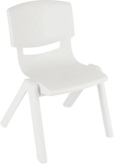 Kinderstuhl, aus recycelbarem Polypropylen, in weiß, von Bieco