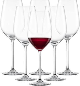 Schott Zwiesel Fortissimo Bordeauxpokal 130, 6er Set, Bordeauxglas, Rotweinglas, Weinkelch, Weinglas, Glas, 633 ml, 112495