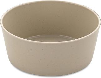 Koziol Schale Connect Bowl, 2er Set, Schüssel, Kunststoff-Holz-Mix, Nature Desert Sand, 890 ml, 7171700