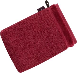 Vossen Baumwolle Handtücher Pure | Waschhandschuh 16x22 cm | red-rock