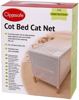 Clippasafe Kinderbett-Katzennetz