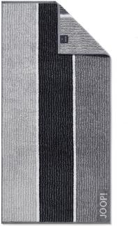 JOOP Frottier Handtücher Signature Lines | Duschtuch 80x150 cm | schwarz
