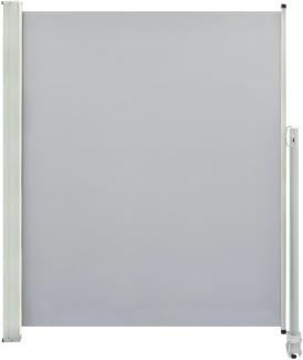 vidaXL Einziehbare Seitenmarkise 160x300 cm Grau