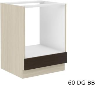 Einbauschrank für Küche AVIGNON 60 DG BB, 60x82x52, Eiche Ferrara/legno dunkel