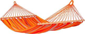 La Siesta Doppel-Hängematte ALISIO toucan orange Stabhängematte ALR16-28