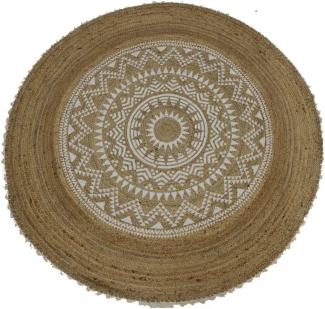 Teppich DKD Home Decor Braun Mandala (200 x 200 x 0,75 cm)