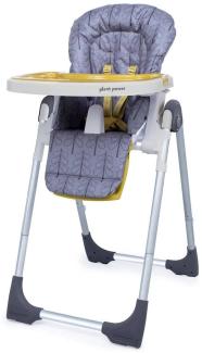 Cosatto Noodle 0+ Highchair - Compact, Height Adjustable, Foldable, Easy Clean, From birth to 15kg (Fika Forest)