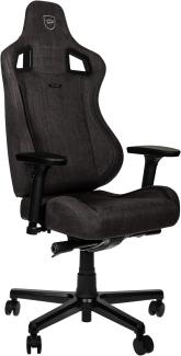 Noblechairs Epic TX Gaming Stuhl, Bürostuhl, Schreibtischstuhl, Atmungsaktives Textilgewebe, Kopf- und Lendenstütze, Entwickelt für Nutzer bis 120 kg, (Anthrazit, Textilgewebe)