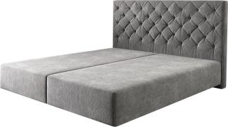 Boxspringgestell Dream-Great Mikrofaser Taupe 180x200 cm