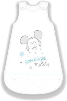 Herding Disney's Mickey Mouse Baby Schlafsack Goodnight Mickey Baumwolle weiß 70cm