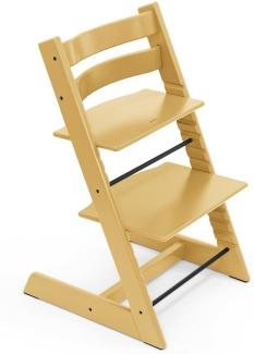 Stokke 'Tripp Trapp' Hochstuhl, Sunflower Yellow, höhenverstellbar, Buche massiv, bis 136 kg