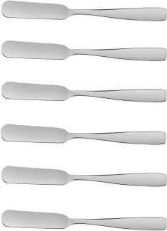 Tramontina 63960-247 Essentials Buttermesser Set, 6 Stück, Edelstahl AISI 430