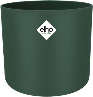 elho B. for Soft Rund 30 - Blumentopf für Innen - 100% recyceltem Plastik - Ø 29. 5 x H 27. 6 cm - Grün/Laubgrün