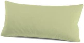 Schlafgut Kissenbezug Basic Jersey Baumwolle | Kissenbezug einzeln 40x80 cm | lind