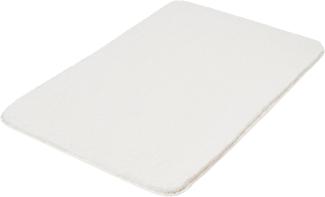 Kleine Wolke Badteppich Marco, 60x90 cm, Weiß