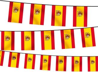 Wimpelkette WM EM Länderfahnen Girlande Fahnenkette Fanartikel Wimpel Spanien