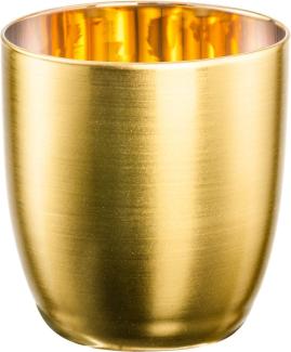 Eisch Espresso-Becher Cosmo Collect, Espressobecher, Espressoglas, Kristallglas, Gold, 100 ml, 70510962