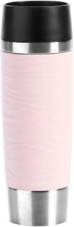 Emsa Isolierbecher Travel Mug Waves 0. 5 Liter rosa