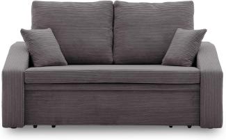 Sofa Dorma mit schlaffunktion, einfacher Aufbau, modernes Design, polstermöbel. Schlafcouch zum Wohnzimmer. Widerstandsfähiges, Minimalistisches Design (POSO 022)