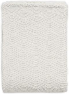 Jollein Babydecke River Knit Fleece 75 x 100 cm Cream White