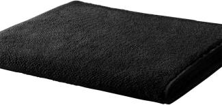 Handtuch Baumwolle Rice Design - Farbe: Schwarz, Größe: 80x200