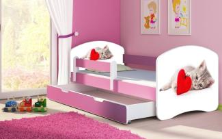 Kinderbett Dream mit verschiedenen Motiven 160x80 Cats