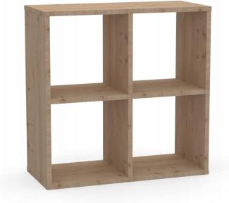 Kallax Regal 2x2 - Bücherregal 67,26 x 67,4 cm - Raumteiler Regal - Würfelregal für Wohnzimmerund Büro - Regal Würfel mit 6 Fächern - Aufbewahrung Regal