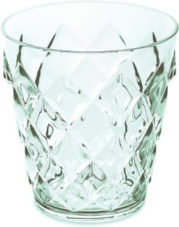 Koziol Crystal S Becher, Coktailbecher, Tasse, Saftbecher, Trinkbecher, Kunststoff, Transparent Jade, 200 ml, 3545653