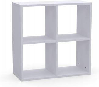 Kallax Regal 2x2 - Bücherregal 67,26 x 67,4 cm - Raumteiler Regal - Würfelregal für Wohnzimmerund Büro - Regal Würfel mit 6 Fächern - Aufbewahrung Regal