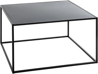 HAKU Möbel Beistelltisch, schwarz, B 70 x T 70 x H 40